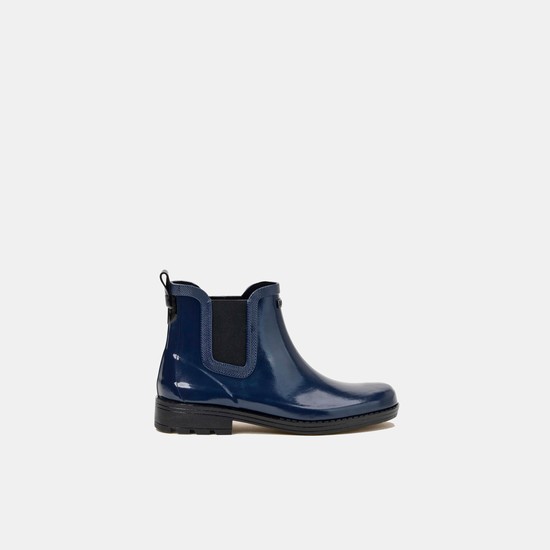 Aigle The Equestrian-inspired Ankle Rain Boots Women Navy ZA-20658